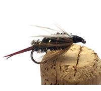 Pêche à la Mouche Prince Nymphes de Premier Qualité - Taille 10 Huit Mouches A Photos Stonefly Nymphe Lot # 107,