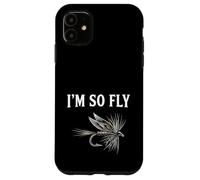 Pêche à la Mouche ruisseau pêche sèche pêcheur I'm So Fly Coque pour iPhone 11