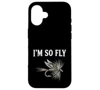 Pêche à la Mouche ruisseau pêche sèche pêcheur I'm So Fly Coque pour iPhone 16