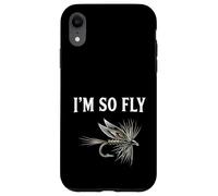 Pêche à la Mouche ruisseau pêche sèche pêcheur I'm So Fly Coque pour iPhone XR