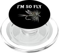 Pêche à la Mouche ruisseau pêche sèche pêcheur I'm So Fly PopSockets PopGrip pour MagSafe
