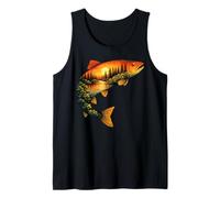 Pêche à la Truite, Coucher de Soleil, Nature, Paysage, Poisson, Débardeur