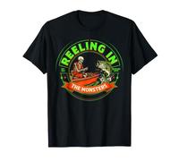 Pêche à l'achigan - Halloween à la pêche aux Monstres T-Shirt