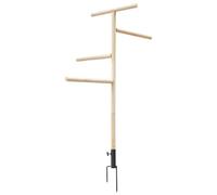 Pêche à poulet, grand jouet pour hameçons à poulet, grande étagère pour jouets de volaille en plein air, jouets d'enrichissement de poulet pour aire de jeux, support de semelle