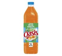 Pêche Abricot 2L - Rafraîchissez-vous avec cette délicieuse boisson aux fruits - Lot De 2