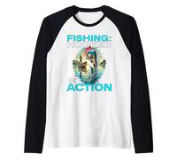 Pêche accrochée en Action Manche Raglan