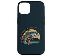 Pêche amusante du 4 juillet - pêcheur patriotique bar poisson Coque pour iPhone 13