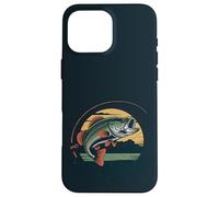 Pêche amusante du 4 juillet - pêcheur patriotique bar poisson Coque pour iPhone 16 Pro Max