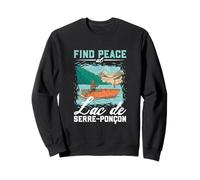 Pêche au lac de Serre-Ponçon Sweatshirt