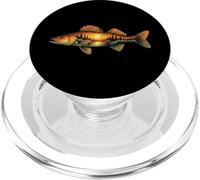 Pêche au Sandre, Coucher de Soleil, Nature, Paysage PopSockets PopGrip pour MagSafe
