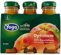 Pêche aux jus de yoga 6 x 125 ml