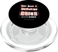 Pêche coupée dans un autre tissu Peach Graphic PopSockets PopGrip pour MagSafe