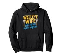 Pêche Doré Pêcheur Eau Douce Walleye Chasseur Sweat à Capuche