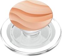 Pêche Douce superposée Abstrait Minimaliste dégradé Formes Modernes PopSockets PopGrip pour MagSafe