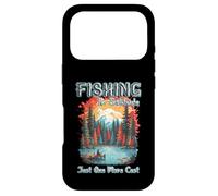 Pêche en Solitude Just One More Casting pêcheurs Femmes Lacs Coque pour iPhone 17 Pro