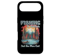 Pêche en Solitude Just One More Casting pêcheurs Femmes Lacs Coque pour iPhone Air