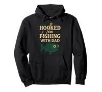 Pêche enfant famille voyage de pêche assorti père fils Sweat à Capuche