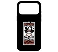 Pêche et Chien de Garde moscovite Coque pour iPhone 17 Pro Max