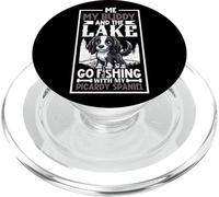 Pêche et Epagneul Picard PopSockets PopGrip pour MagSafe