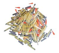 Pêche Fluorescent Lightstick Mini Silicone Pêche Flotteur Rod Bâtons Lumineux Orange 15PCS, Outil De PêcheDurabilité