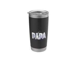Pêche Papa Père Papa Daddy Outdoor Comping Mountain Gobelet isotherme en acier inoxydable double paroi