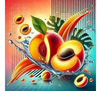 Pêche - Peach Ice arôme concentré - Vegan - Sasami - 10 ml