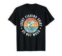 Pêche porte-bonheur rétro - Do Not Wash Funny Fishing Fisherman T-Shirt