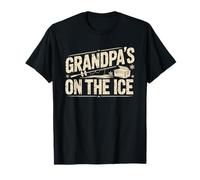 Pêche sur Glace Lac Gelé Pêcheur T-Shirt