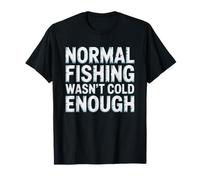 Pêche sur Glace Pêcheur D Hiver T-Shirt