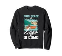 Pêche sur Le lac de Côme Sweatshirt
