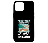 Pêche sur Le lac Ontario Coque pour iPhone 15