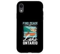 Pêche sur Le lac Ontario Coque pour iPhone XR