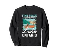 Pêche sur Le lac Ontario Sweatshirt