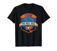Pêche, The Reel Deal, Fishermen Fly Fishing Hook Truite T-Shirt