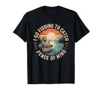 Pêche Tranquille d'esprit Design - Scène de Lac Tranquille T-Shirt