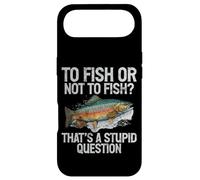 Pêcher ou ne Pas pêcher C'est Une Question Stupide Truite Coque pour iPhone Air