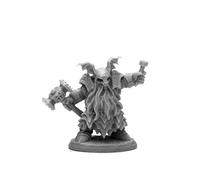 Pechetruite 1 x Dark Dwarf IRONTONGUE Priest - Reaper Bones Figurine pour Jeux de Roles Plateau - 44113