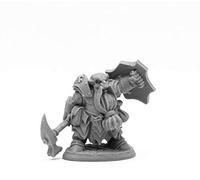 Pechetruite 1 x Dark Dwarf Smiter - Reaper Bones Figurine pour Jeux de Roles Plateau - 44108