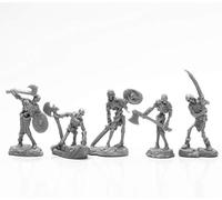 Pechetruite 5 x BOG Skeletons - Reaper Bones Figurine pour Jeux de Roles Plateau - 44115