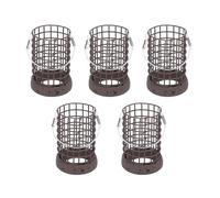 Pêcheur à pêche en métal Cage Porte-Traits pour appâts efficaces Dissouche Les Amateurs de pêche Portables légers Portables