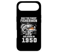 Pêcheur de 74 Ans Les Meilleurs pêcheurs sont nés en 1950 Coque pour iPhone Air