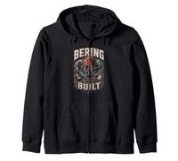 Pêcheur De Crabe Royal D'Alaska Bering Built Sweat à Capuche