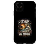 Pêcheur des Années De Pêche Meilleure Prise C'est Ma Femme Coque pour iPhone 11