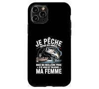 Pêcheur des Années De Pêche Meilleure Prise C'est Ma Femme Coque pour iPhone 11 Pro