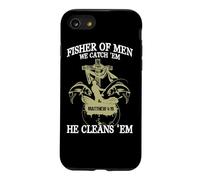 Pêcheur d'hommes, on Les Attrape, il Les nettoie (Matthieu 4, 19) Coque pour iPhone SE (2020) / 7/8