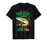 Pêcheur Le Reste Je M'En Fish Poissons Humour Pêche Idée T-Shirt