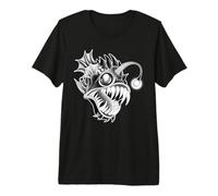 Pêcheur : Sea Devil of The Sea Blackwork T-Shirt Haut de Gamme