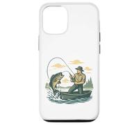 Pêcheur Solo Combattant Le Bar du lac Coque pour iPhone 12/12 Pro