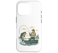 Pêcheur Solo Combattant Le Bar du lac Coque pour iPhone 16 Pro