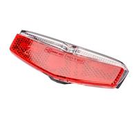 Pêcheurs Adultes Dynamo Lampe LED arrière de Porte-Bagages, Rouge, One Size